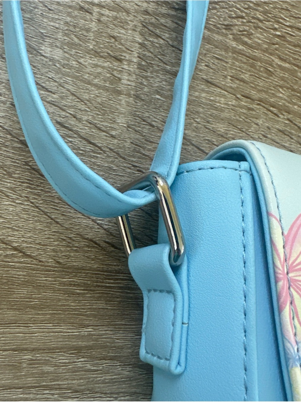 Loungefly Disney Stitch & Scrump Flowers Crossbody Bag - Picture 9 of 10